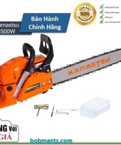 Máy cưa xích chạy xăng 2 thì KAMASTSU-KM 6800 là lựa chọn lý tưởng cho các công việc liên quan đến cắt gỗ, tỉa cây, và các nhiệm vụ lâm nghiệp